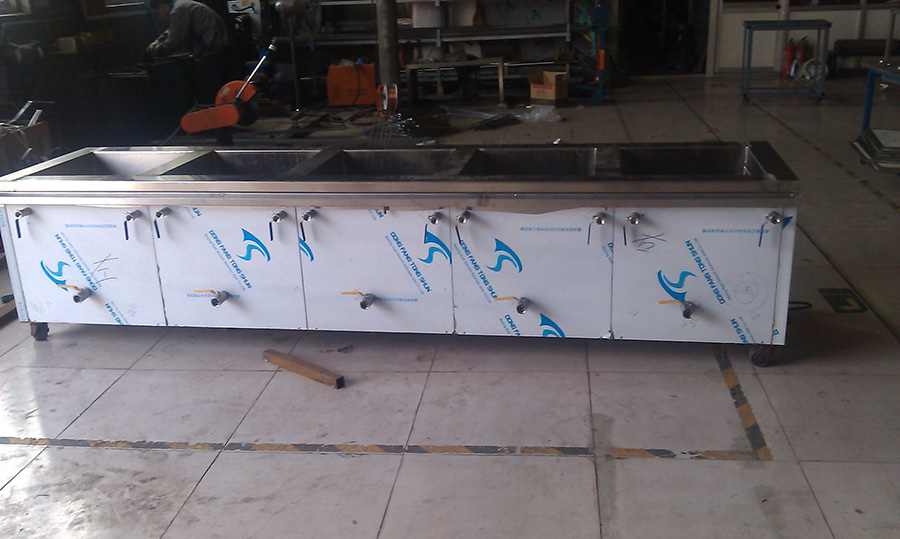 五工位手表精密件超聲波清洗機